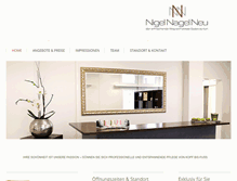 Tablet Screenshot of nigelnagelneu.ch